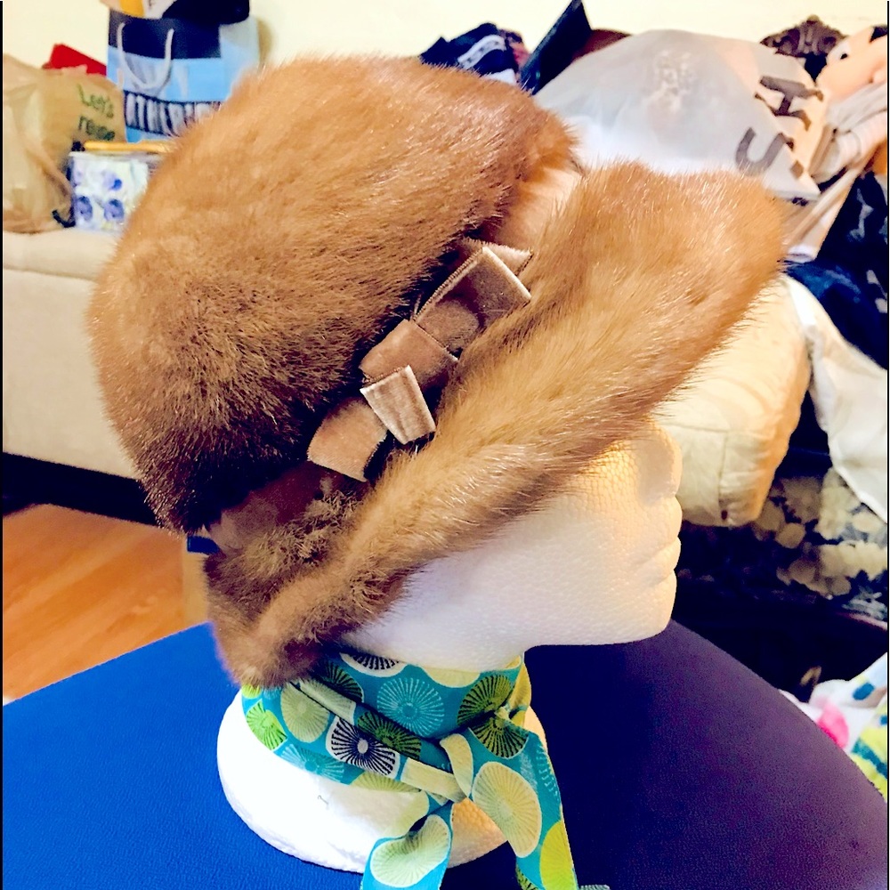 Vintage Mink Hat awesome find!!